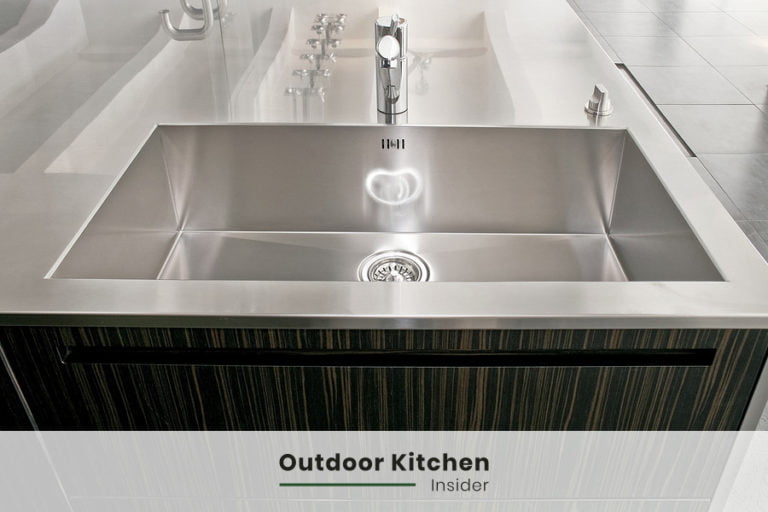 How to and Where to Drain an Outdoor Kitchen Sink [4 Ideas]