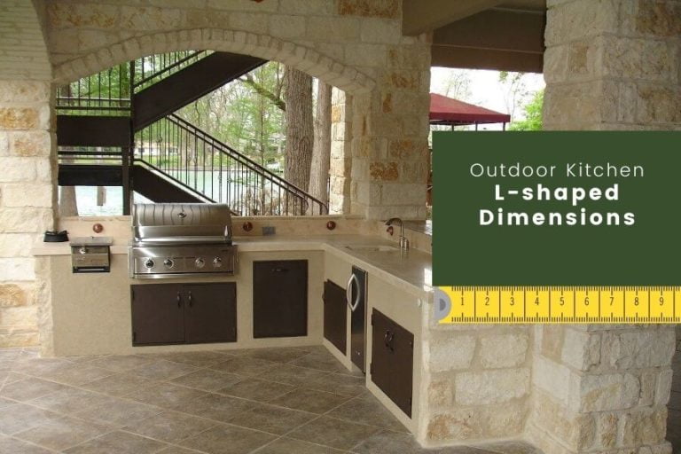 Outdoor Kitchen Dimensions Made Easy [28 Informative Images]