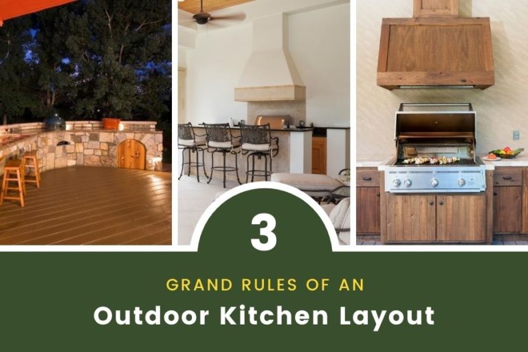 3 Grand Rules of an Outdoor Kitchen Layout (Ideas & Photos)