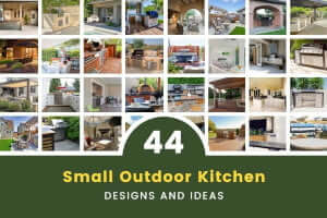 44 Small Outdoor Kitchen Designs and Ideas for Any Space
