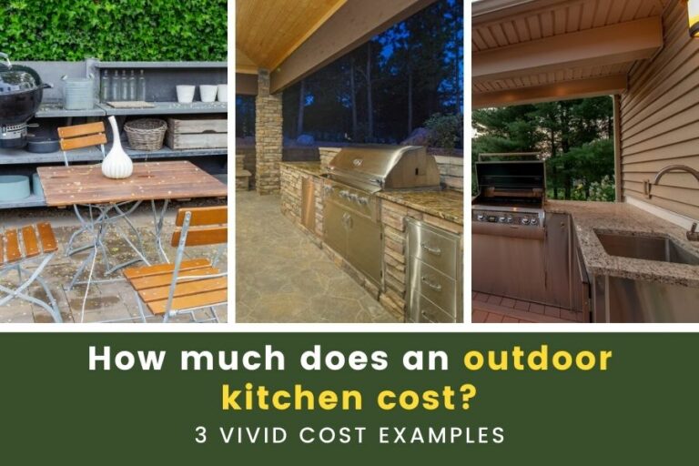 How Much Does an Outdoor Kitchen Cost? 3 Vivid Cost Examples